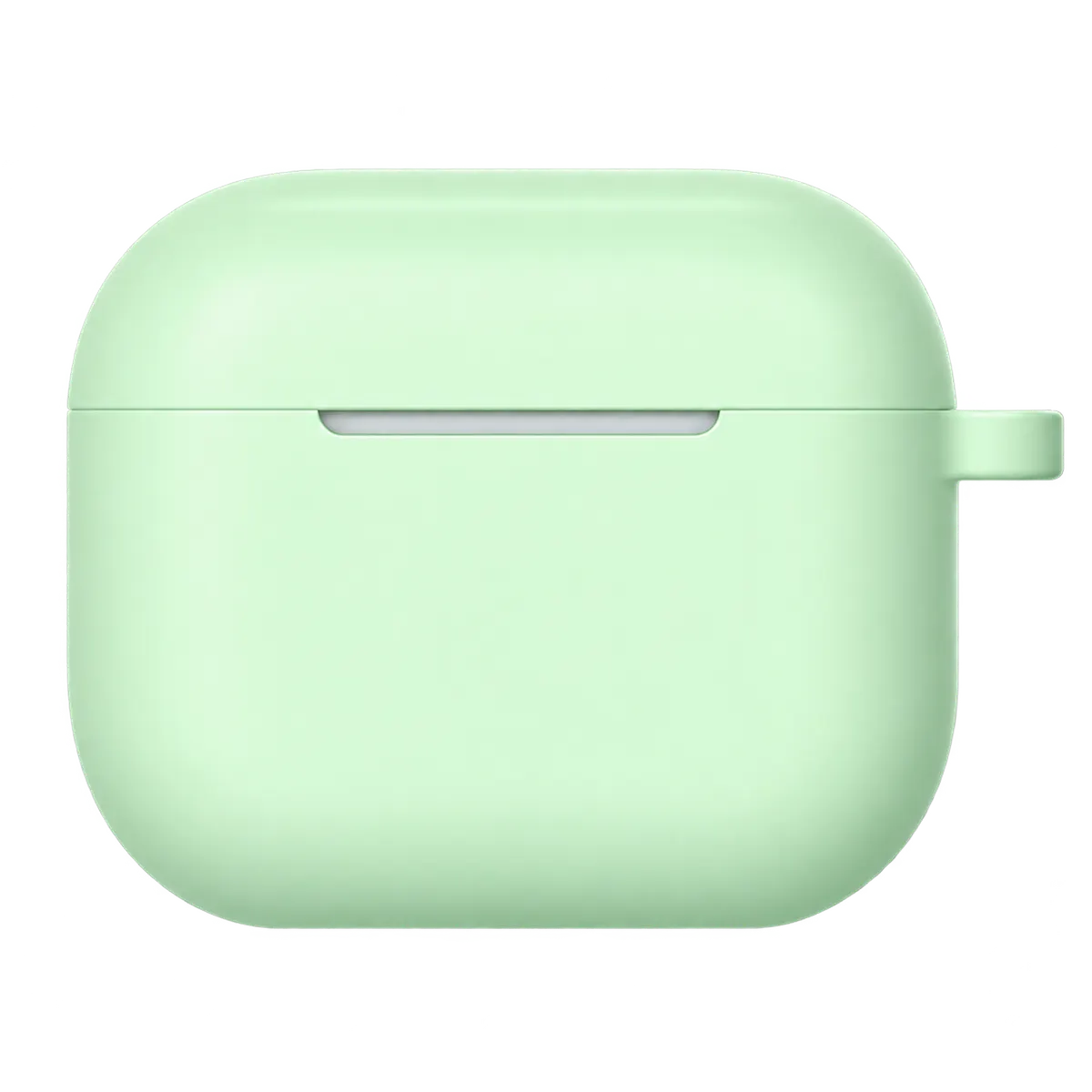 Case gamuzadas Airpods de 4ta Gen color verde agua