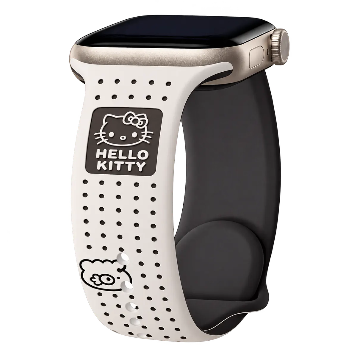 Carrea de hello Kitty color gris claro