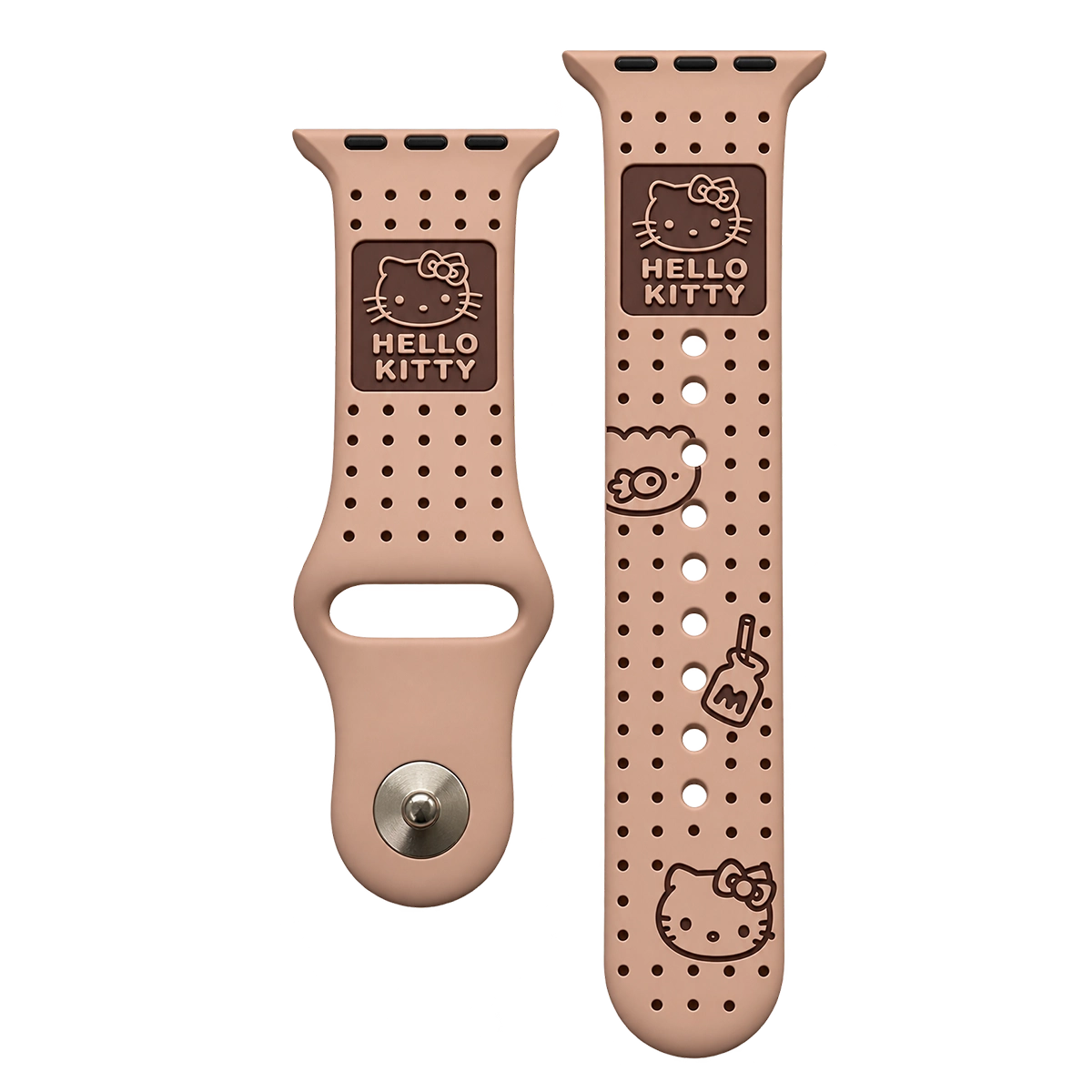 Carrea de hello Kitty color chocolate