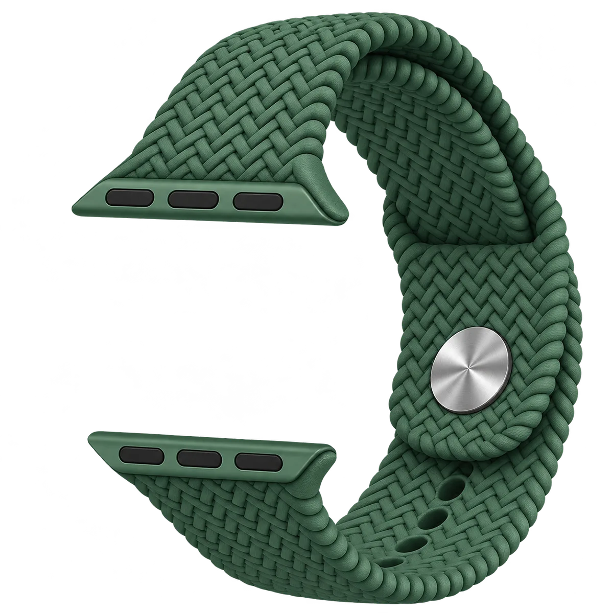 Correa labrada color verde militar