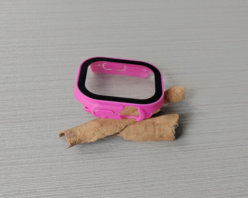 Protector para smartwatch ultra de 49mm en color fucsia