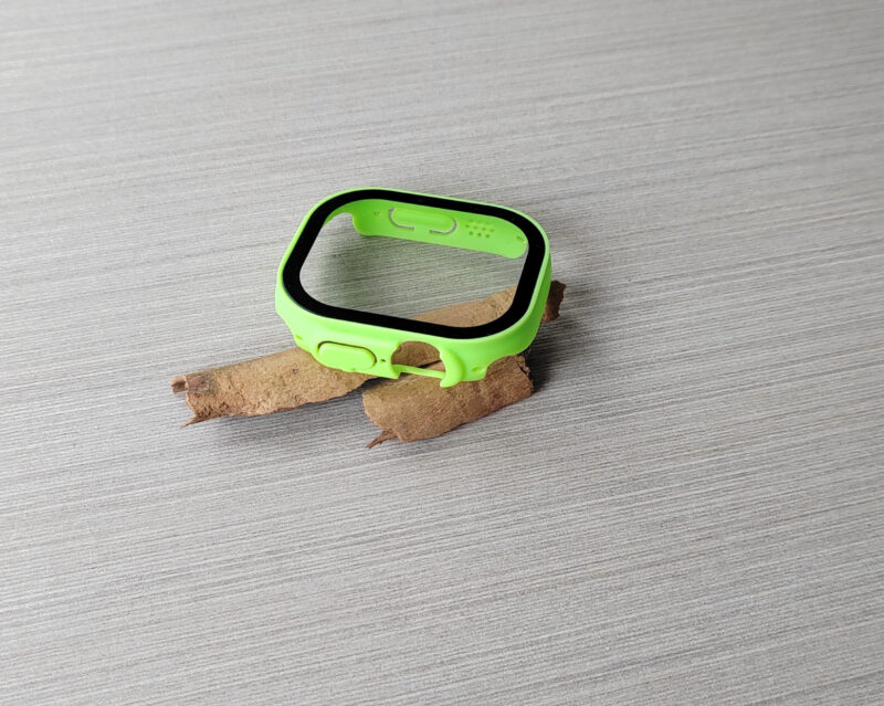 Protector para smartwatch ultra de 49mm en color verde limon
