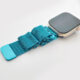 Correas imantadas de acero inoxidable de 24mm para smartWatch Ultra en color celeste