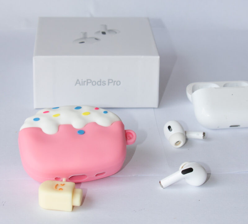 Funda de silicona para auriculares Airpods Pro de segunda y primera generación