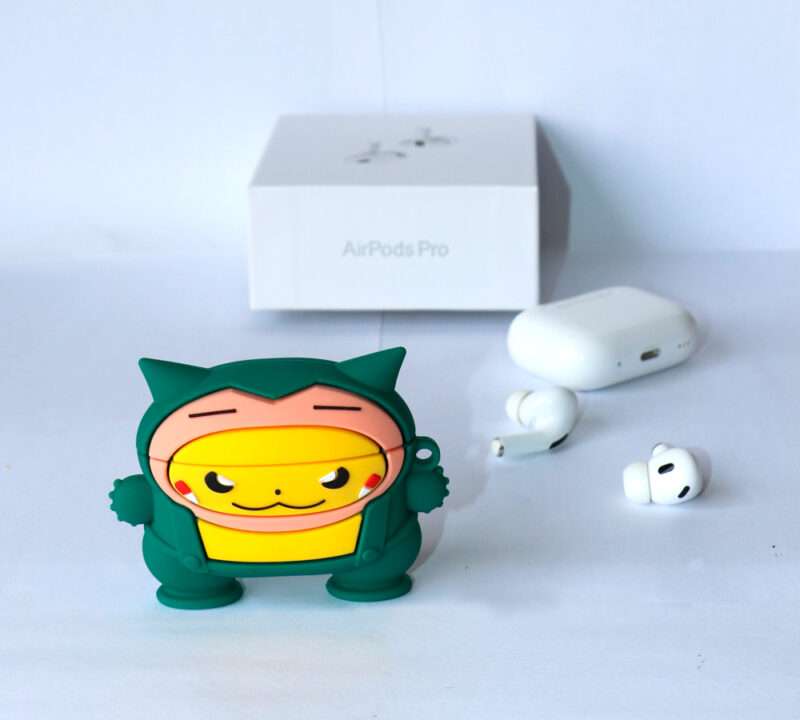 Funda de silicona para auriculares Airpods Pro de segunda y primera generación