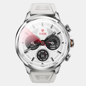 SmartWatch H18PRO pantalla Amoled color blanco con wifi, 8GB RAM, 128GB ROM, bluetooth, pantalla de 1.95 pulgadas, GPS en tiempo real, cámara HD para llamadas y video llamadas a través de WhatsApp, Netflix