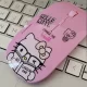 Mouse ergonómico inalámbrico Hello Kitty en color rosado  para lapto, computadora con usb 2.0 (copia)