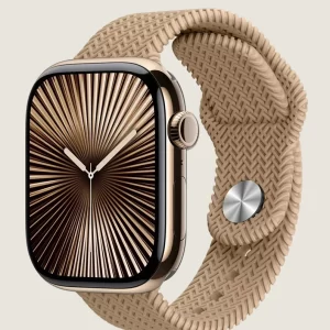 SmartWatch HK10 PRO MAX dorado, serie10, pantalla AMOLED, música, con conexión de auriculares, 2GB ROM bluetooth, GPS, notificaciones WhatsApp y todas las redes sociales