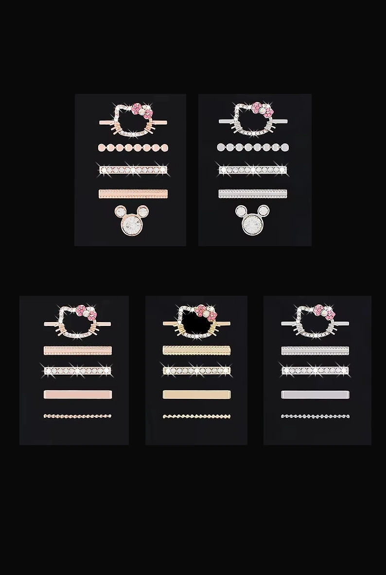 Charms de hello kitty para correas de smartwatch