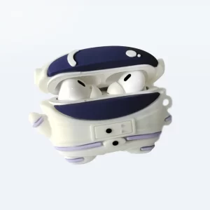 Funda Astronauta Negro Qwed para AirPods pro de segunda generación