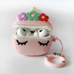 Funda de unicornio 3D para airpods pro de segunda generacion